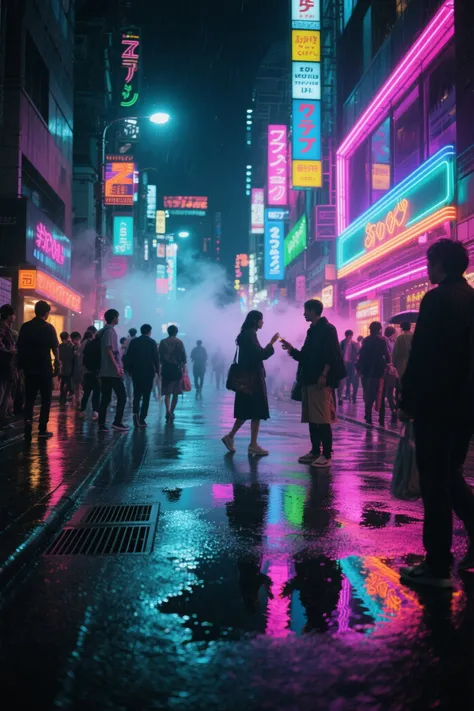 가고시마의 도심 유흥가